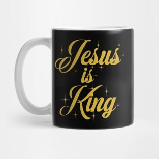 Jesus is King Mug